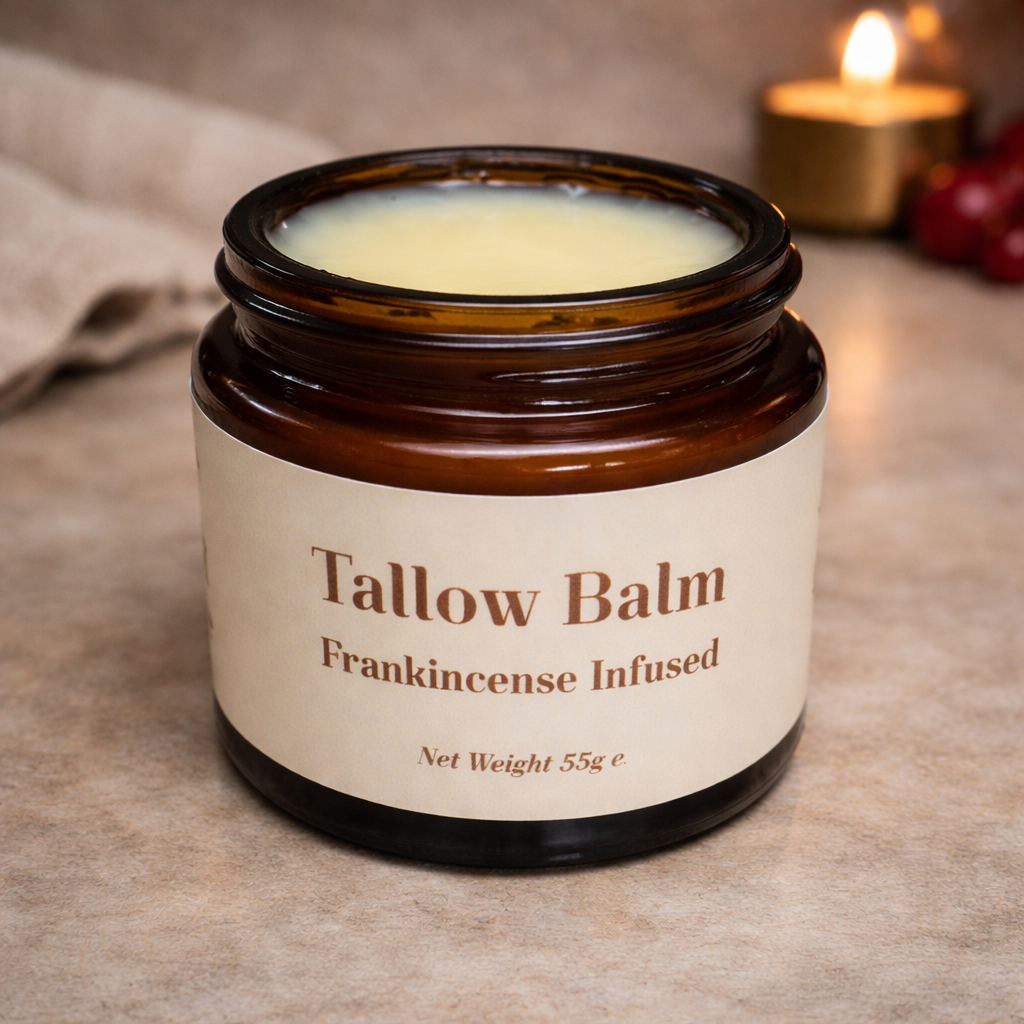 Tallow Balm, Frankincense Infused  - 55g